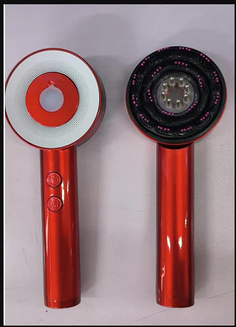 Rechargeable electric scalp brush with kneading massage function