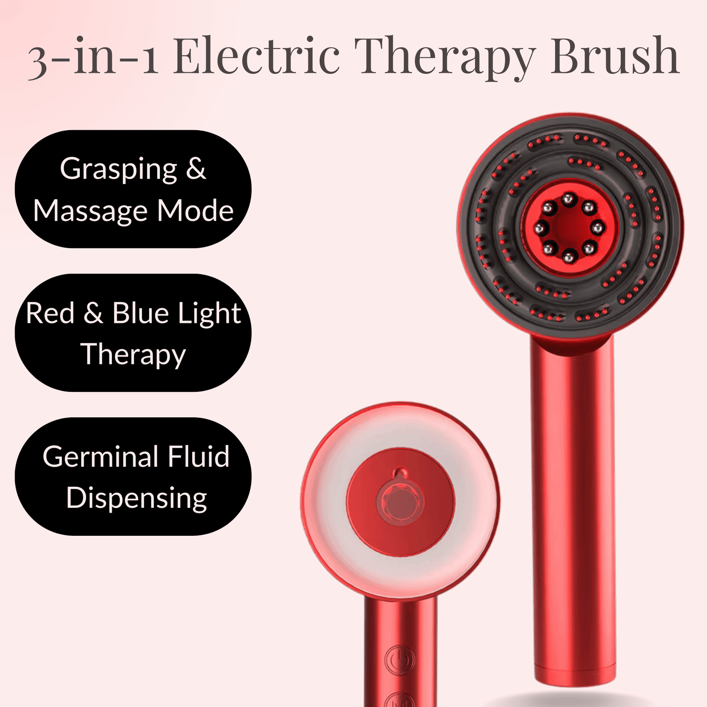 Electric brush massager