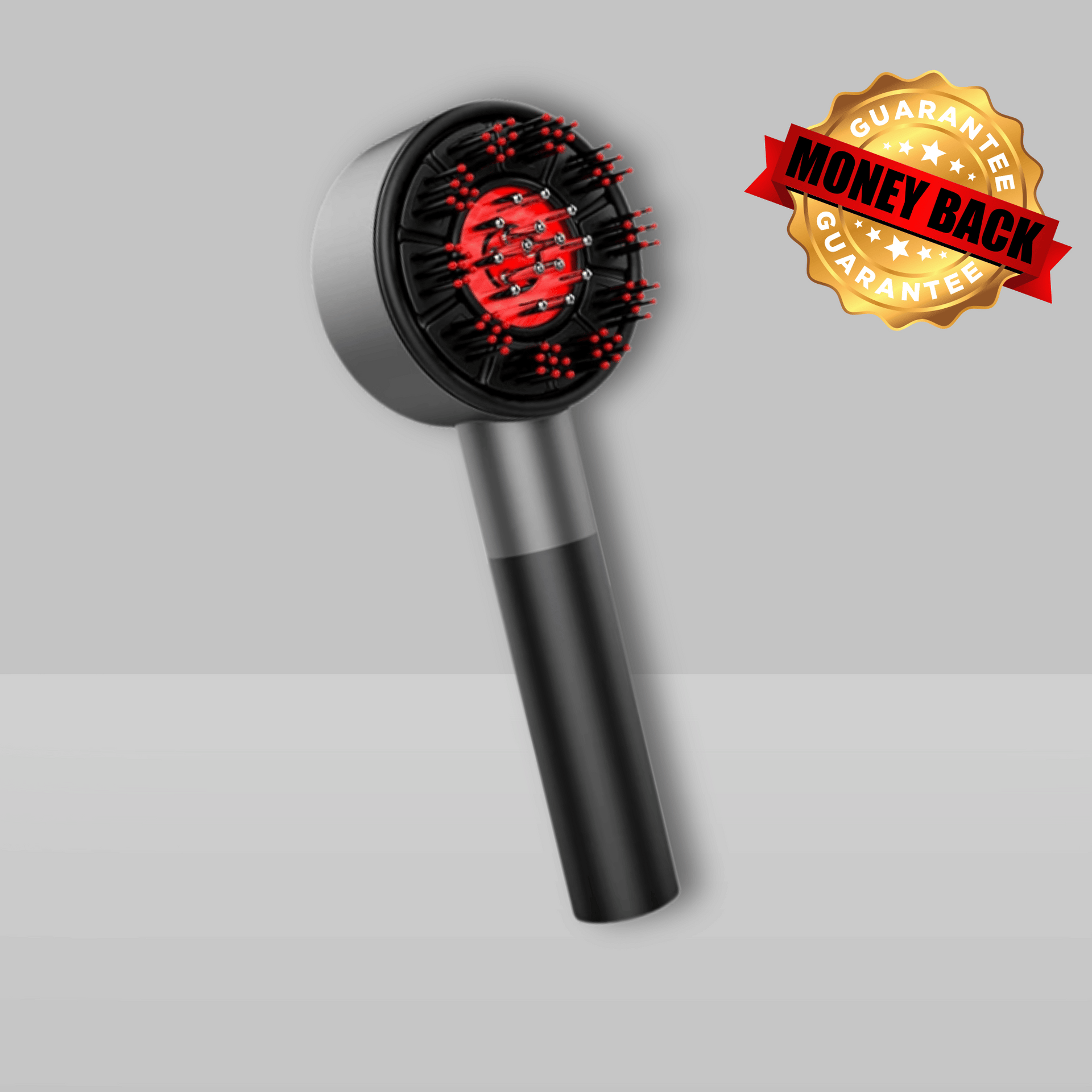Aglowra smart led scalp massage brush  with red light therapy. 
